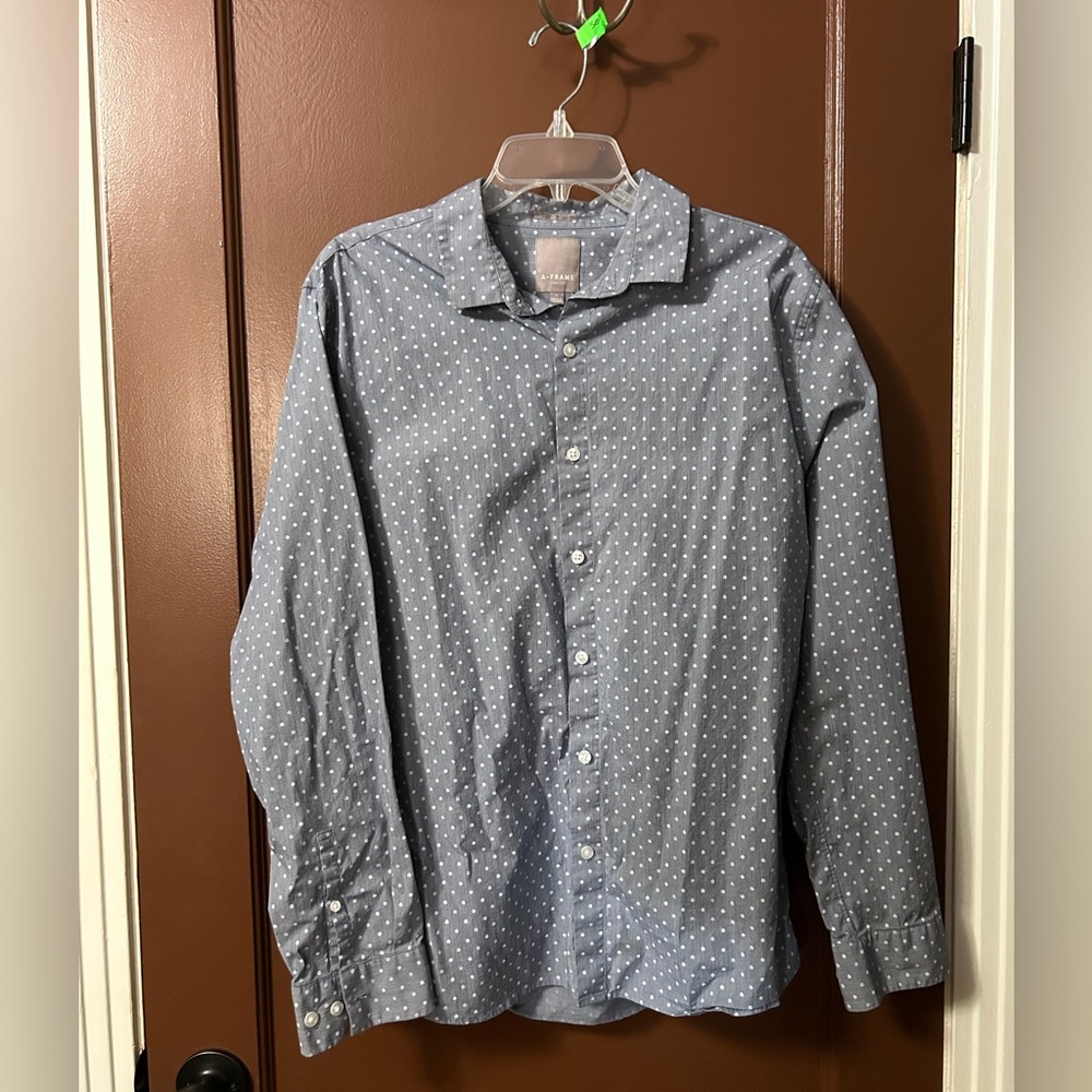 A-FRAME Large button down shirt